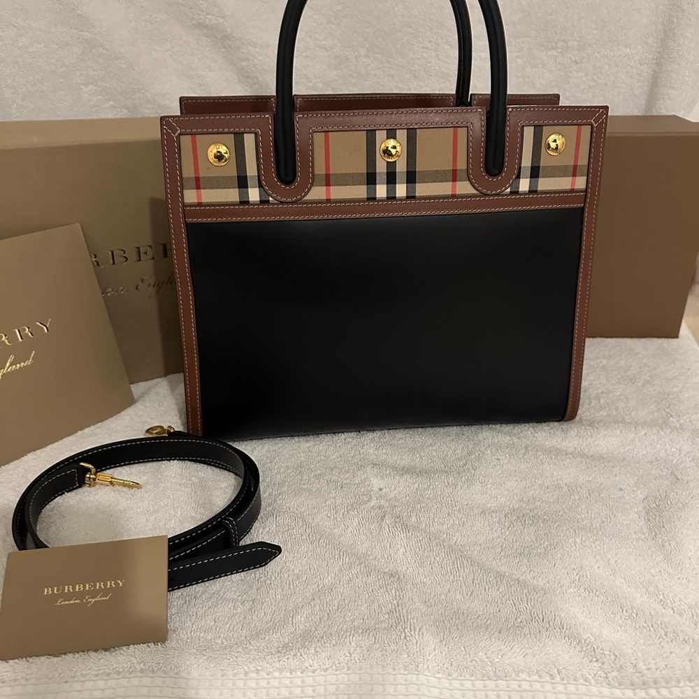 Burberry Tote/shoulder crossbody - Picture 5 of 16